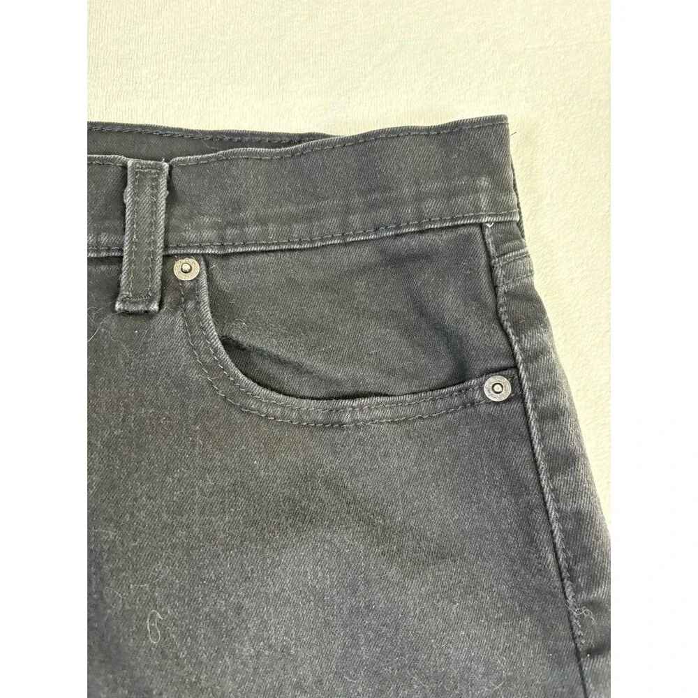 Levi’s 502 Taper Fit Black Jeans Men’s 33x32 Stretch Denim EUC